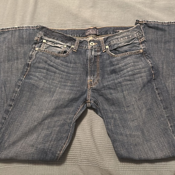 Lucky Men’s Blue Jeans 33x32 good condition - Picture 2 of 5